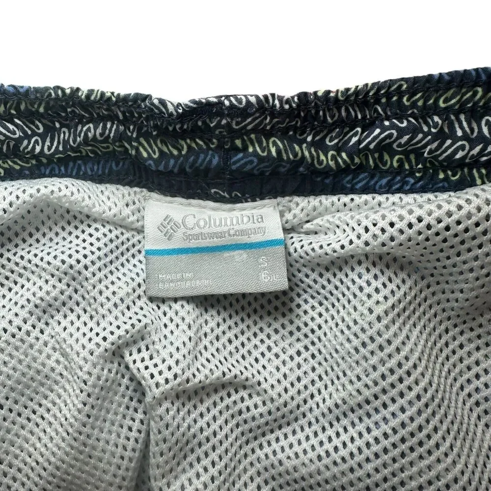 Columbia PFG Omni-Shade Swim Trunks Men's Size Small Blue Surf Swimming Fishing